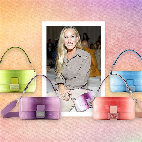 fendi sarah jessica|Sarah Jessica Parker on Her Fendi Baguette Collaboration.